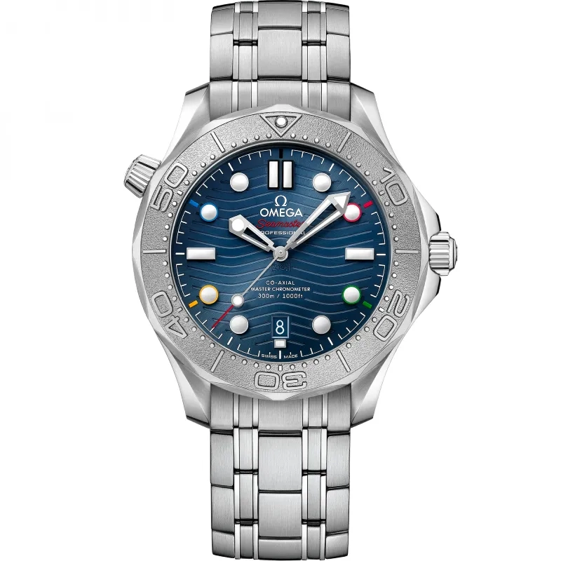 オメガ「Omega」シーマスター 300メートル ダイバーズ 2022 グリーン メンズウォッチ42MM