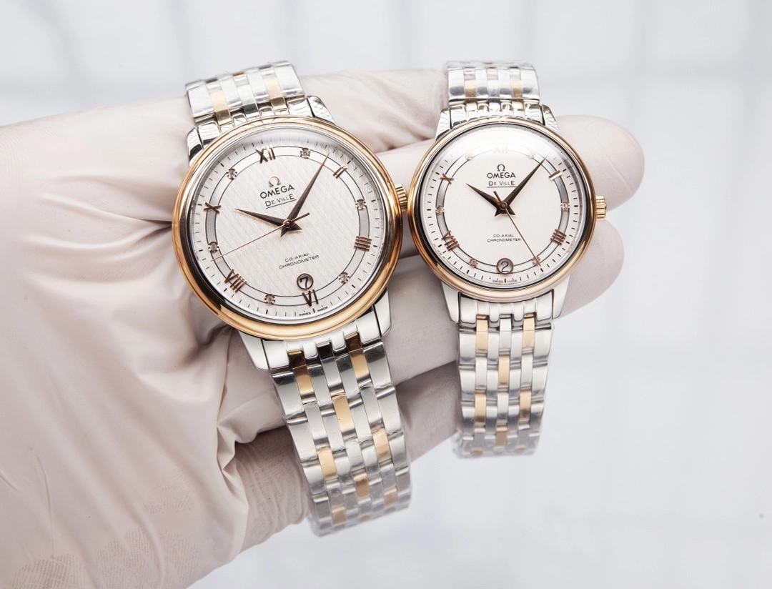 オメガ「Omega」デビル プレステージ カップルウォッチ メンズ39.5MM&レディース32.7MM