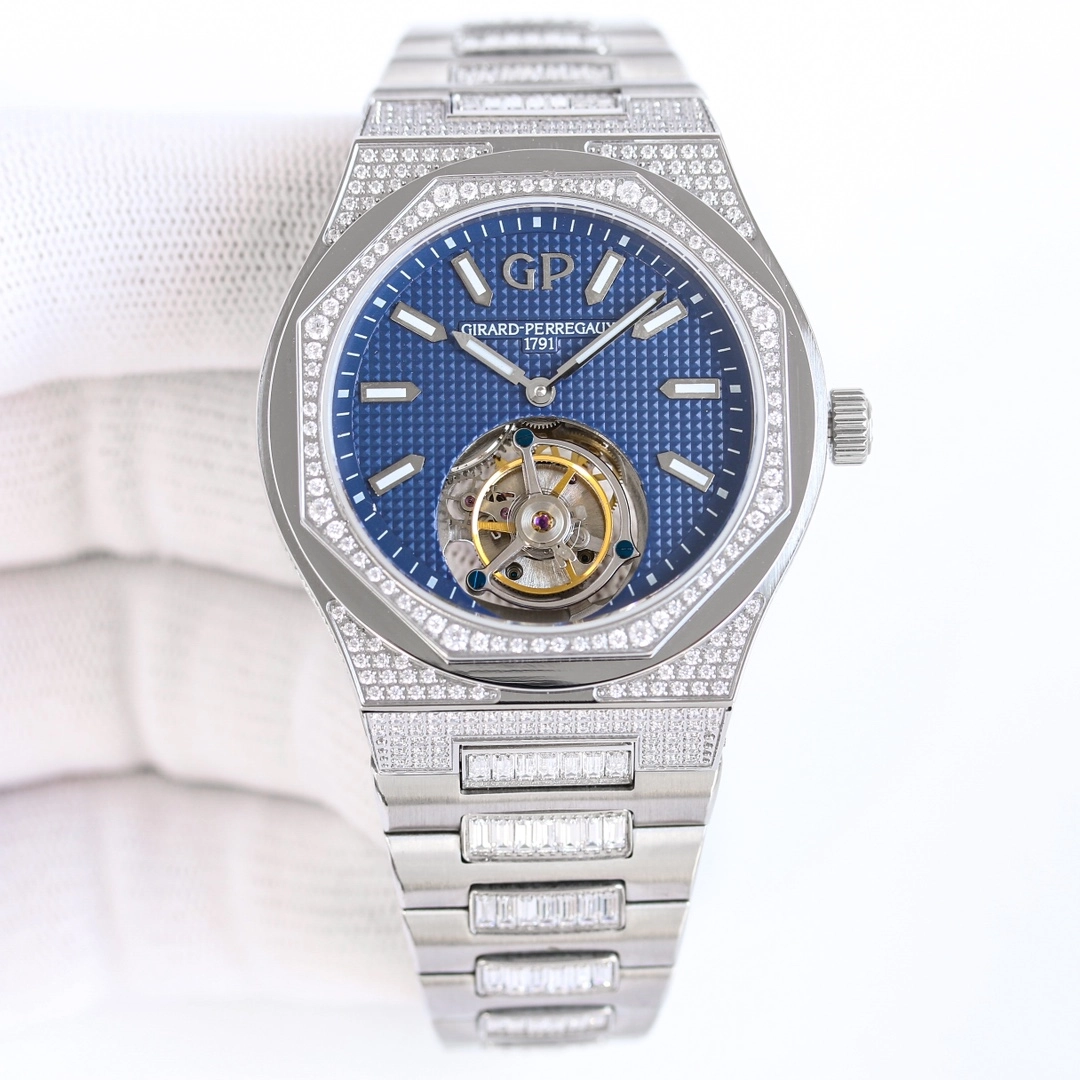 ジラール・ペルゴ「Girard-Perregaux」ラウレアート トゥールビヨン 腕時計42MM
