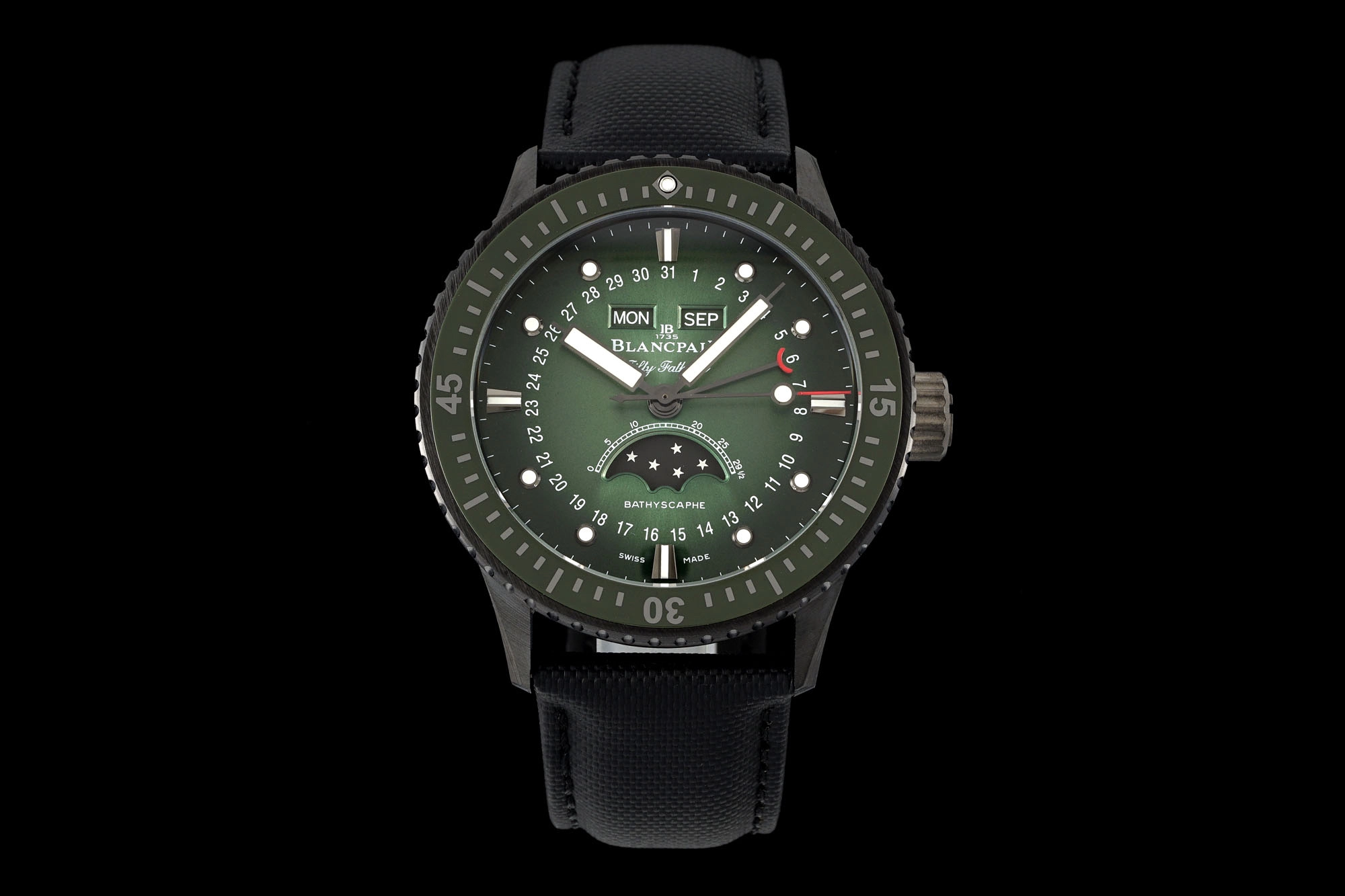 ブランパン「Blancpain」フルカレンダー月相 セラミックモデル43MM