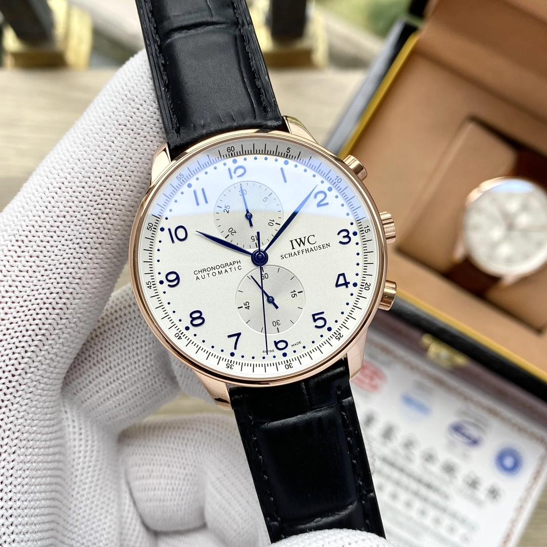 アイダブリューシー［IWC］ポルトガル オートマティック クロノメーター 7日間パワーリザーブ40MM