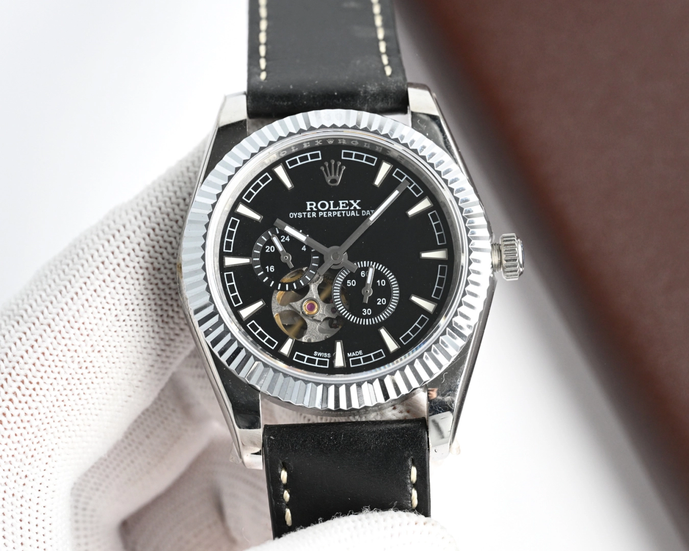 ロレックス「Rolex」 フライホイールシリーズ腕時計40mm