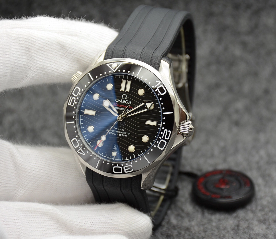 オメガ「Omega」シーマスター クラシック メンズ メカニカル ウォッチ41mm