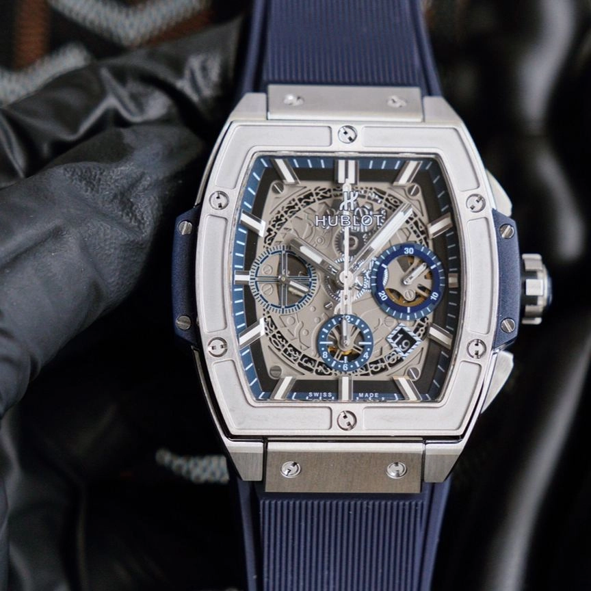 ユーボット「Hublot」ビッグバン シリーズ メンズ クロノグラフ ウォッチ45mm