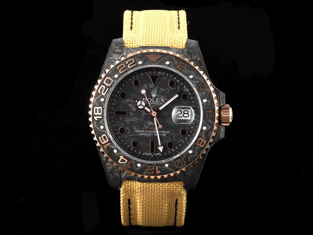 ロレックス「Rolex」GMT18Kホワイトゴールド リミテッドエディション メンズ クロノグラフウォッチ40mm