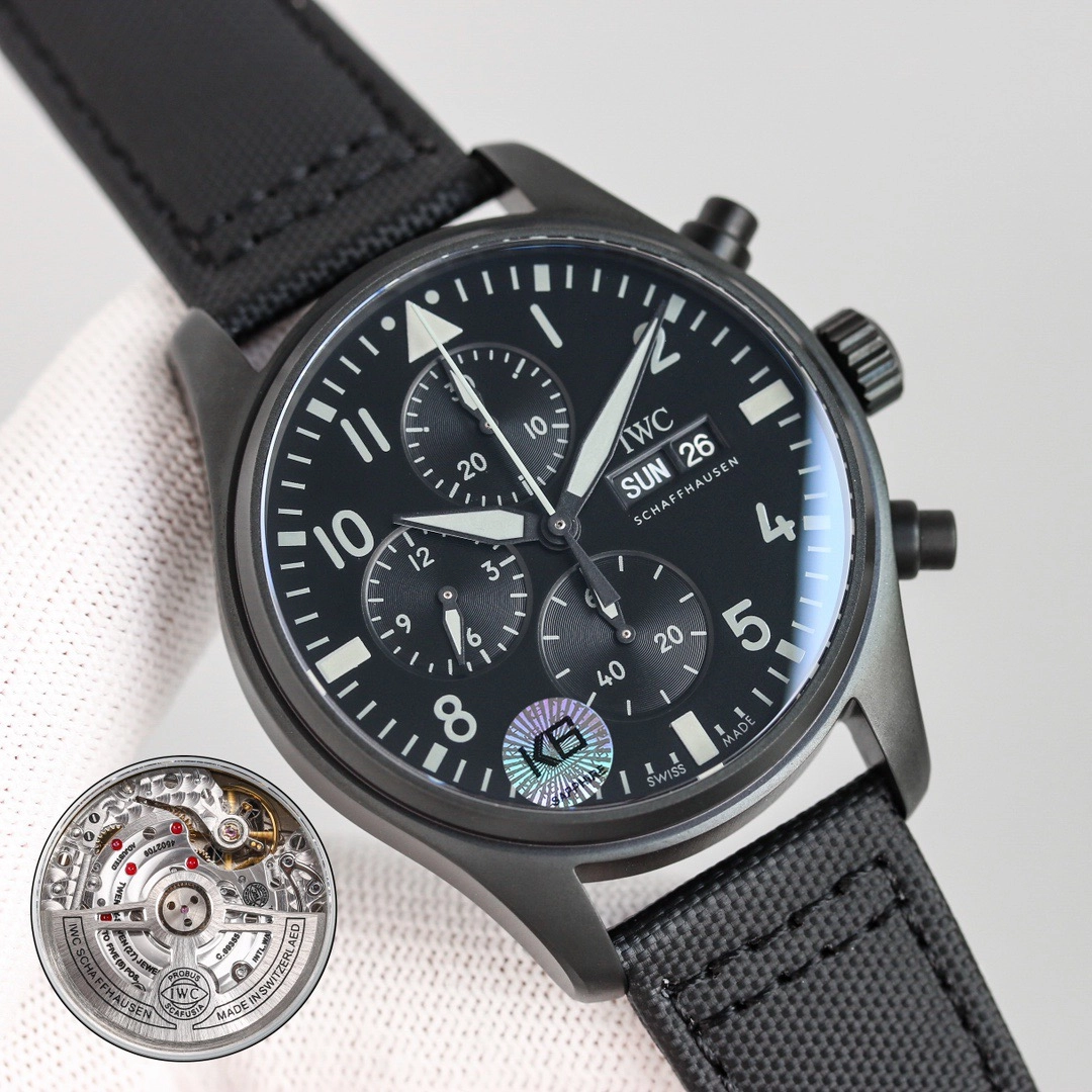 アイ・ダブリュー・シー「IWC」パイロットウォッチ クロノグラフ 43mm 腕時計