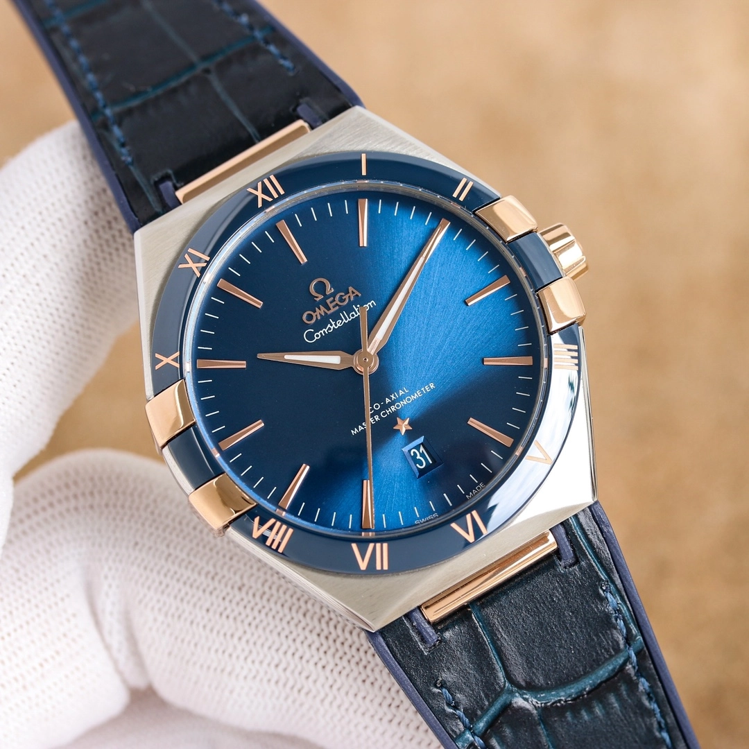 オメガ「Omega」 オメガ コンステレーション 腕時計 41mm 5色