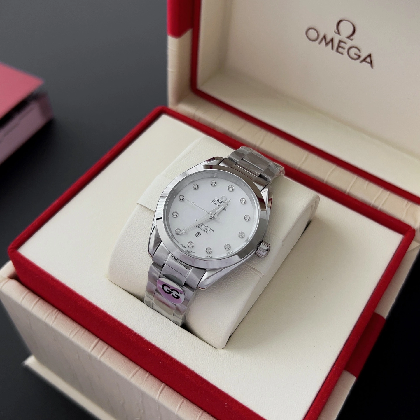 オメガ「Omega」アクアテラ 34mm マスタークロノメーター