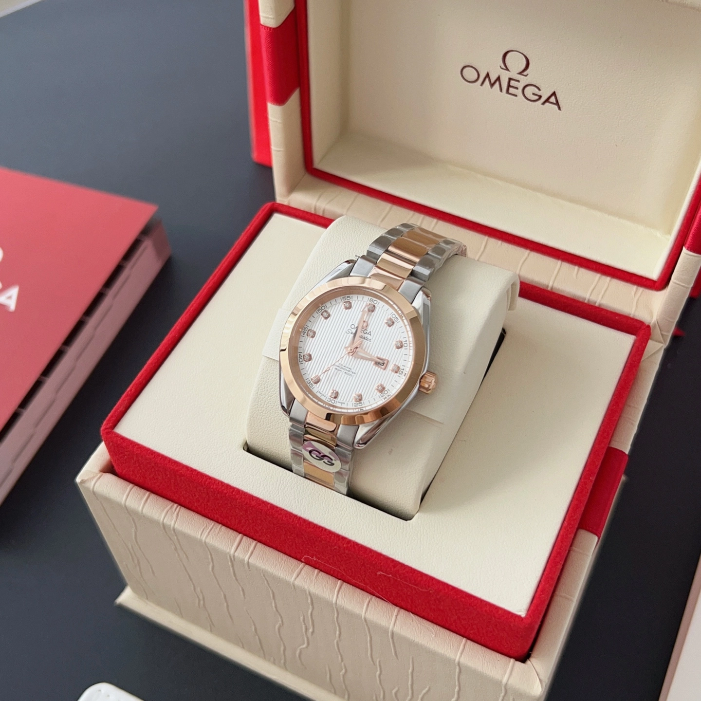 オメガ「Omega」アクアテラ 34mm マスタークロノメーター