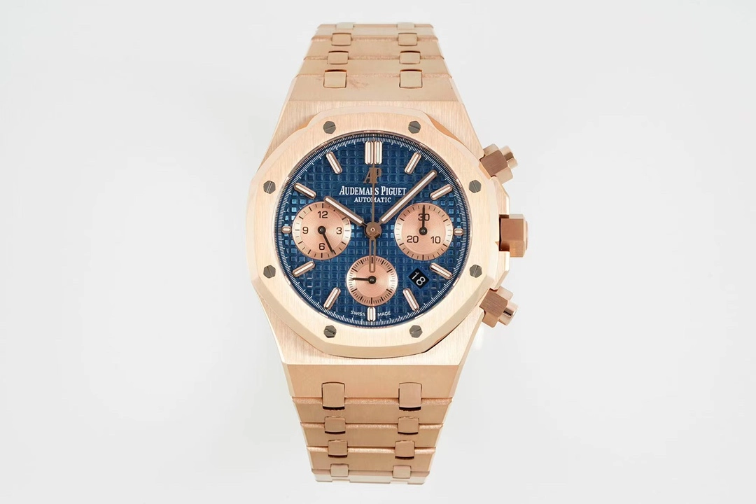 オーデマ ピゲ「Audemars Piguet」ロイヤルオーク クロノグラフ 26331OR 自動巻き腕時計 41MM「2色」