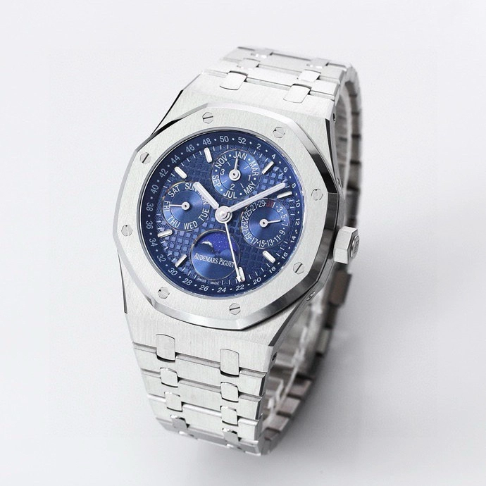 オーデマ ピゲ「Audemars Piguet」ロイヤルオーク パーペチュアルカレンダー 自動巻き腕時計 41mm