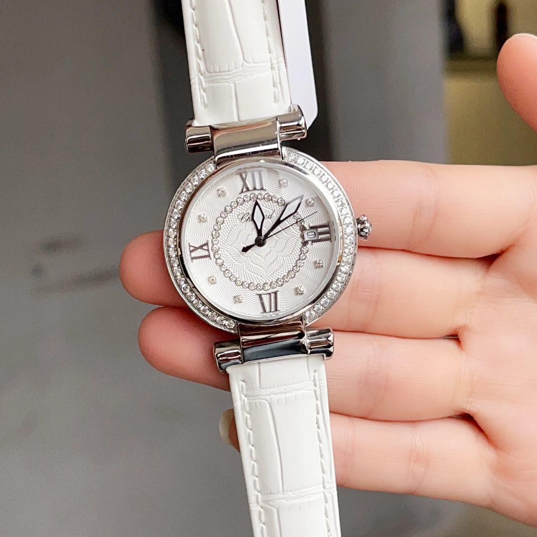 ショパール「Chopard」インペリアルレディースウォッチ36mm