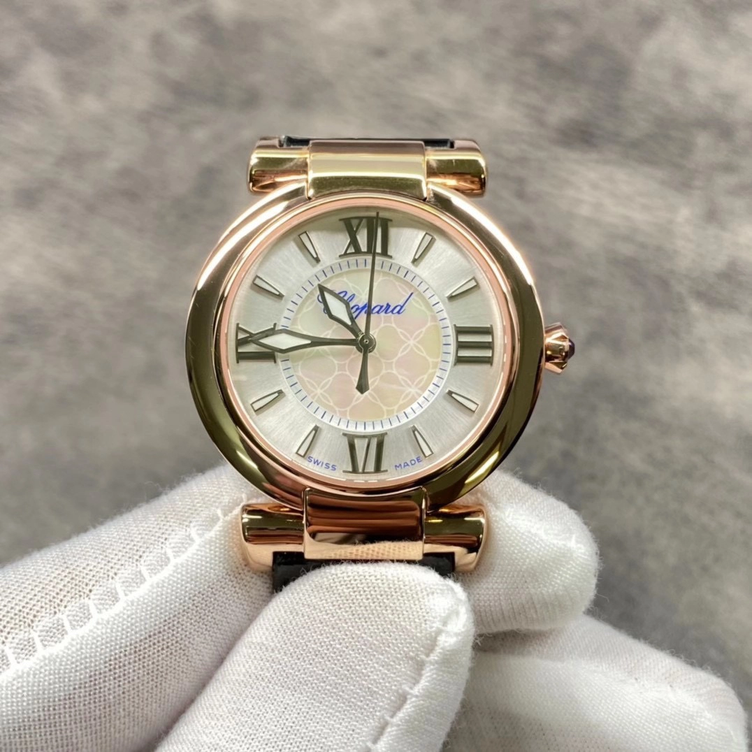 ショパール「Chopard」ハッピースポーツレディースウォッチ34mm