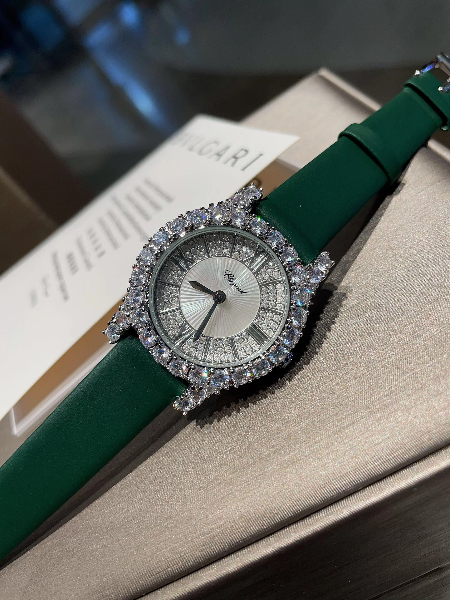 ショパール「Chopard」ハッピーダイヤモンドジュエリーウォッチ36mm