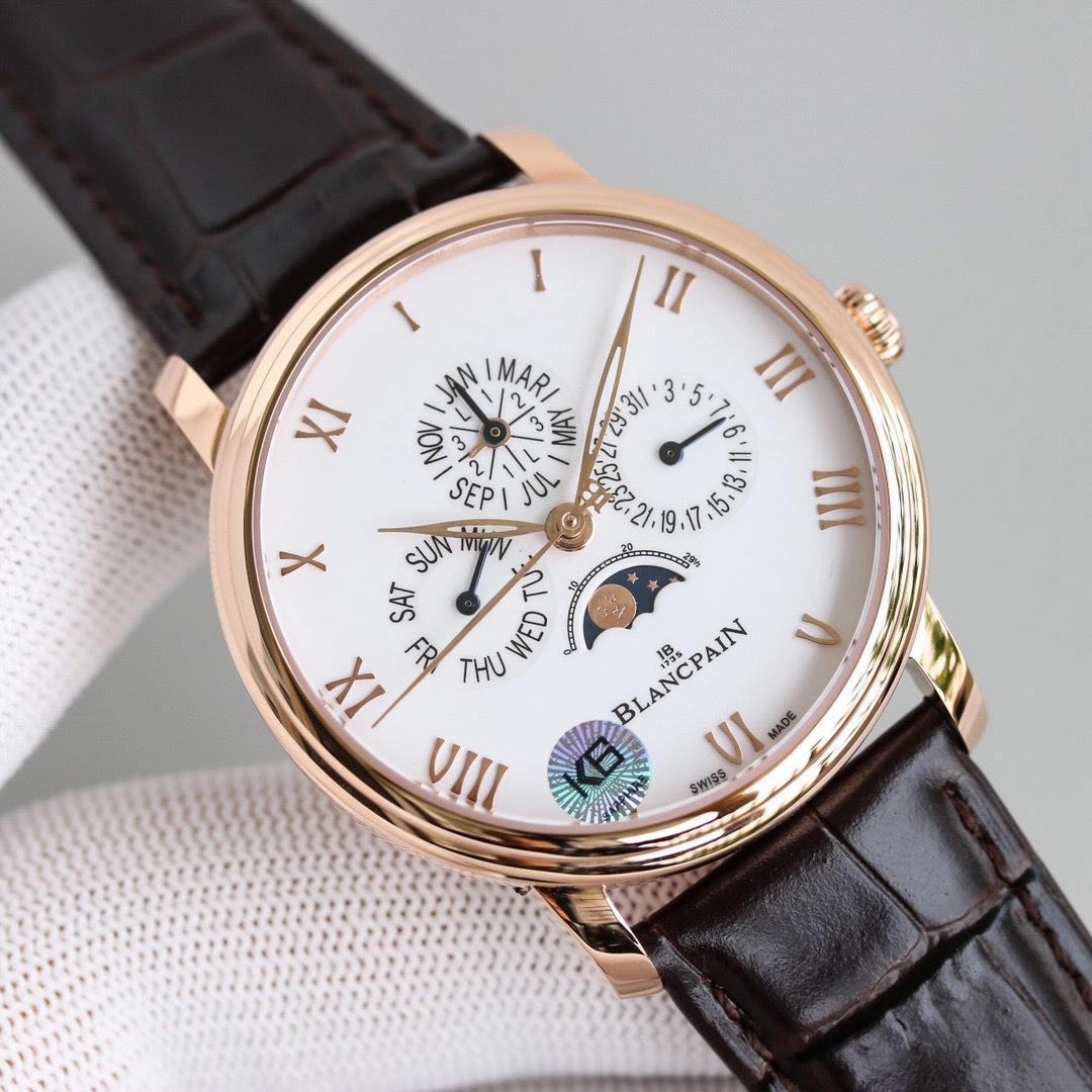 ブランパン「Blancpain」クラシックシリーズ 6656 自動巻き 腕時計42MM