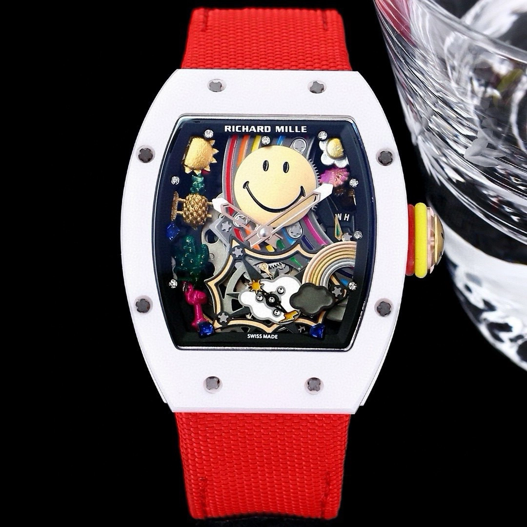 リシャール・ミル RM 88 オートマティック トゥールビヨン スマイリー 40x48x14mm