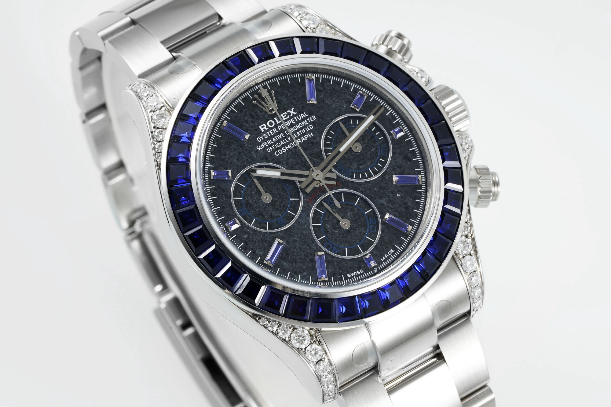 ロレックス［Rolex］Cosmograph Daytona ロレックス コスモグラフ・デイトナ サファイアベゼル オブシディアンダイヤル