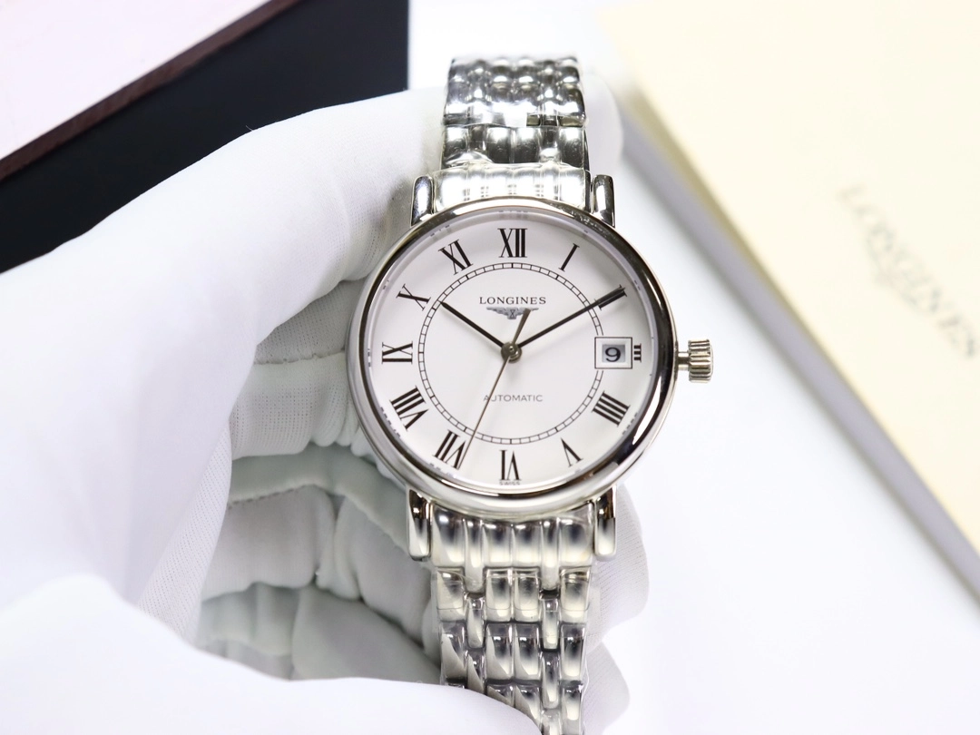 ロンジン「Longines」エレガンスコレクション レディース メカニカルウォッチ 32mm