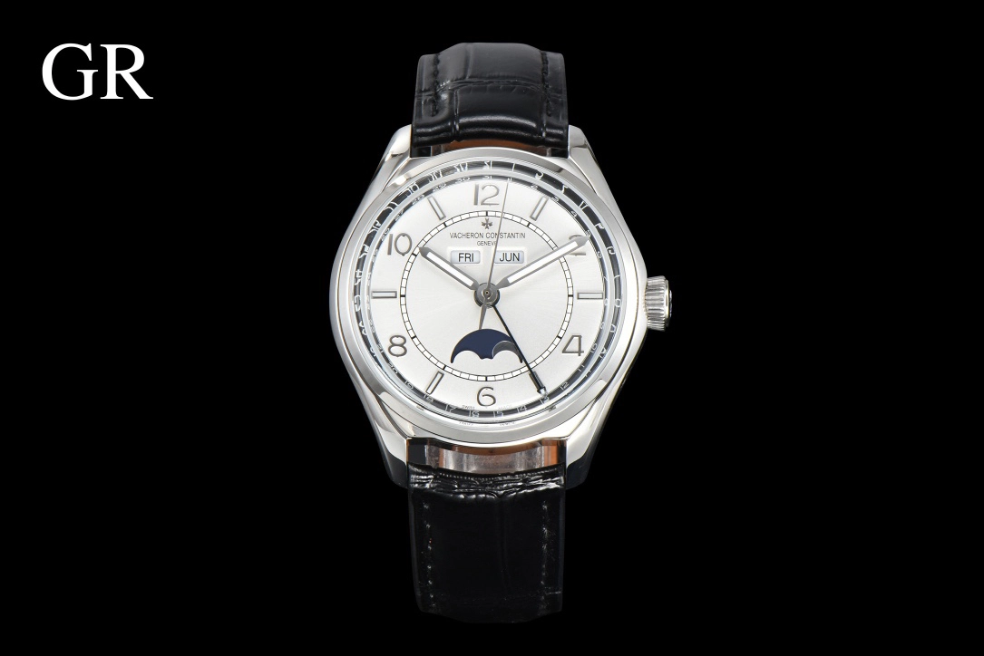 ヴァシュロン・コンスタンタン「Vacheron Constantin」フィフティシックス 全日歴ムーンフェーズ 自動巻き 腕時計 40mm