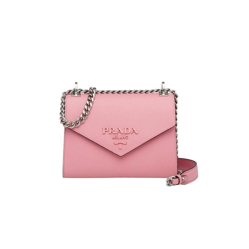 プラダ「Prada」サフィアーノ チェーンショルダーバッグ
