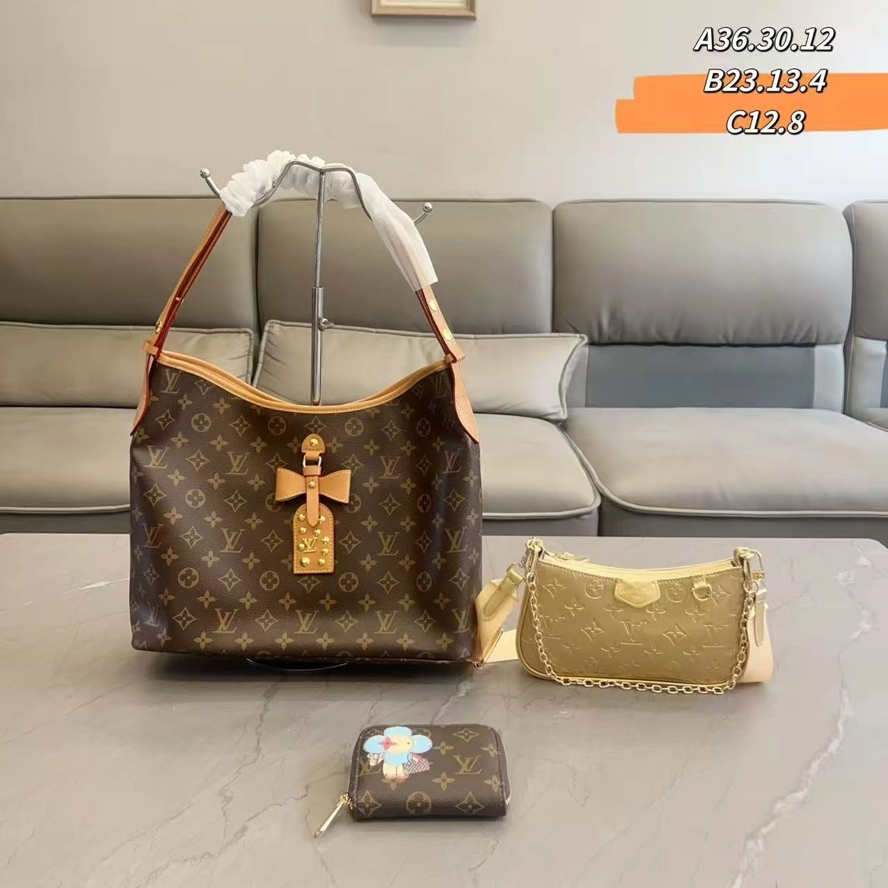 「ルイ・ヴィトン」Louis Vuitton 3 点セット 限定特価 大人気販売中