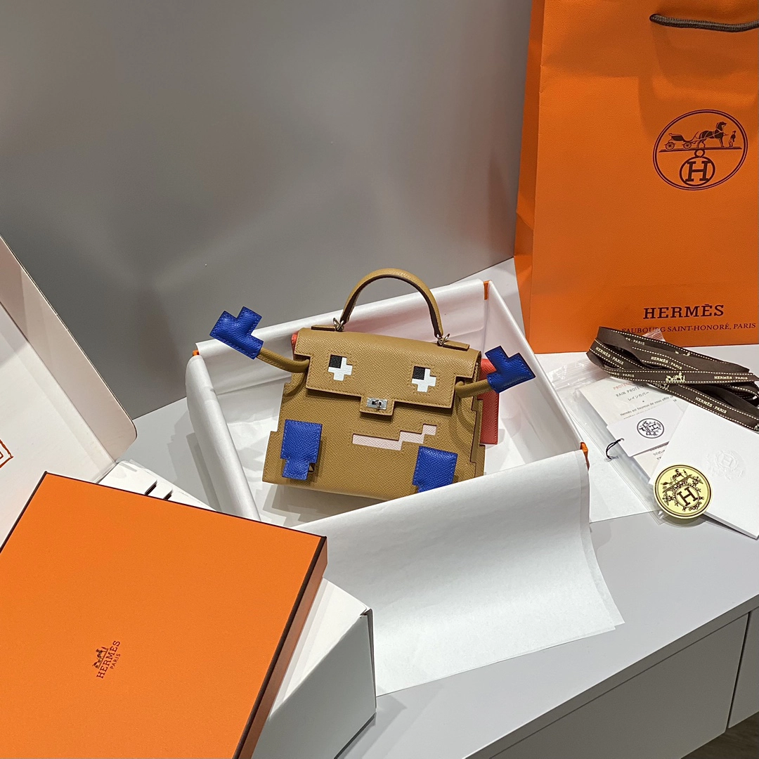 エルメス ケリードール ピクト バッグ「Kelly Doll Picto Bag」
