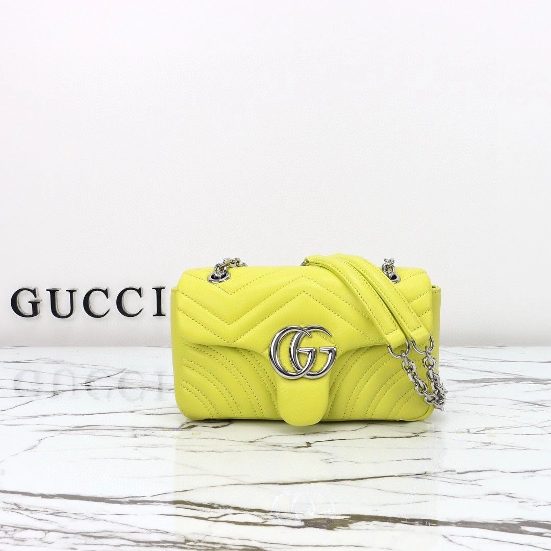 グッチ〔GGマーモント〕スモール ショルダーバッグ「GG Marmont Bag」
