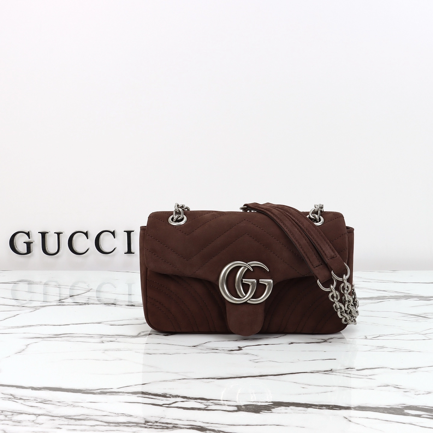 グッチ〔GGマーモント〕スモール ショルダーバッグ「GG Marmont Bag」