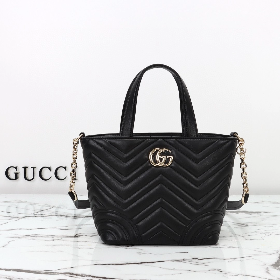 グッチ〔GGマーモント〕スモール/ミディアム トートバッグ「GG Marmont Bag」
