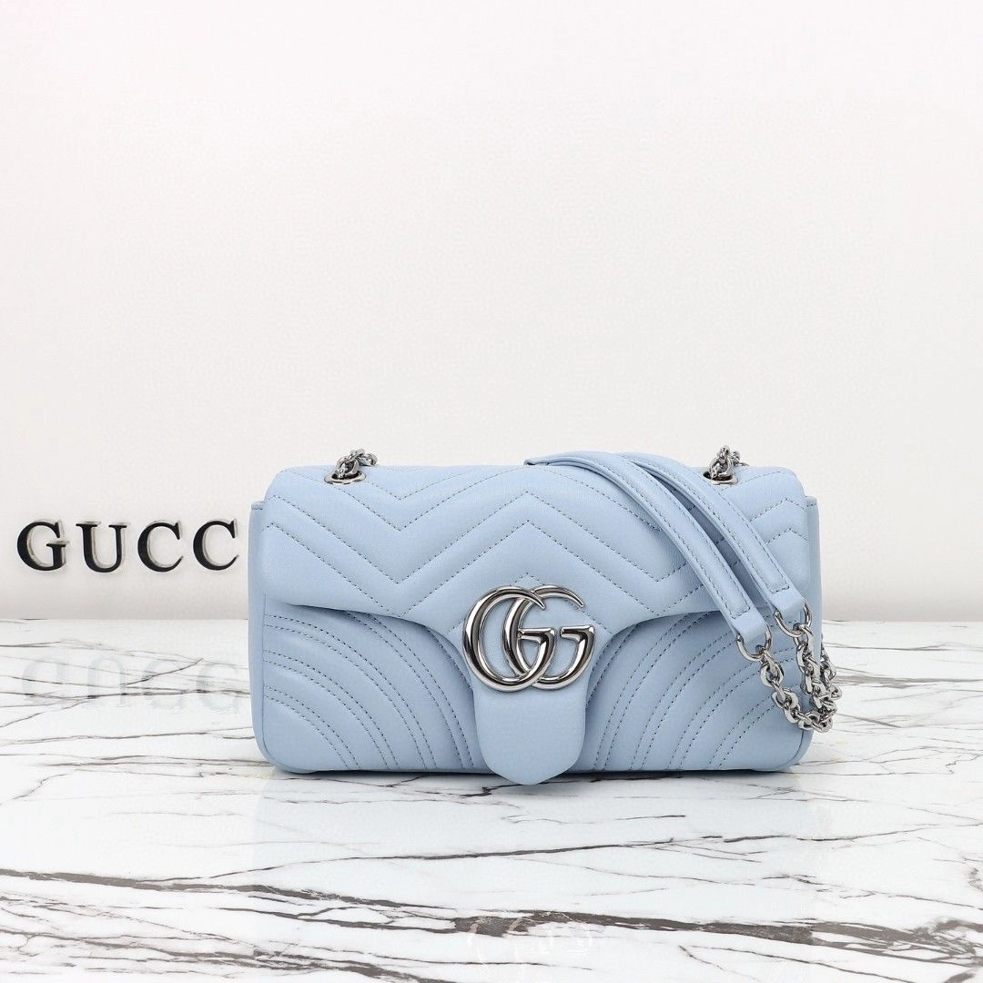 グッチ〔GGマーモント〕ミディアム ショルダーバッグ「GG Marmont Bag」