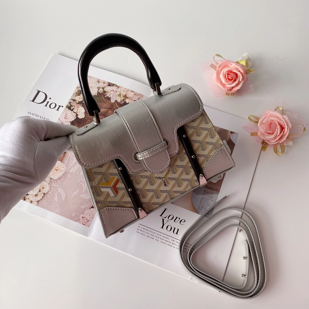ゴヤール「Goyard」Saïgon Mini ハードケース ショルダーバッグ
