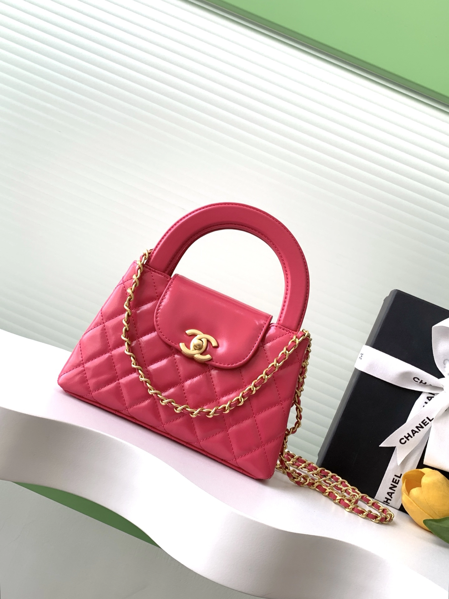 シャネル「Chanel」Kelly ミニショッピングバッグ