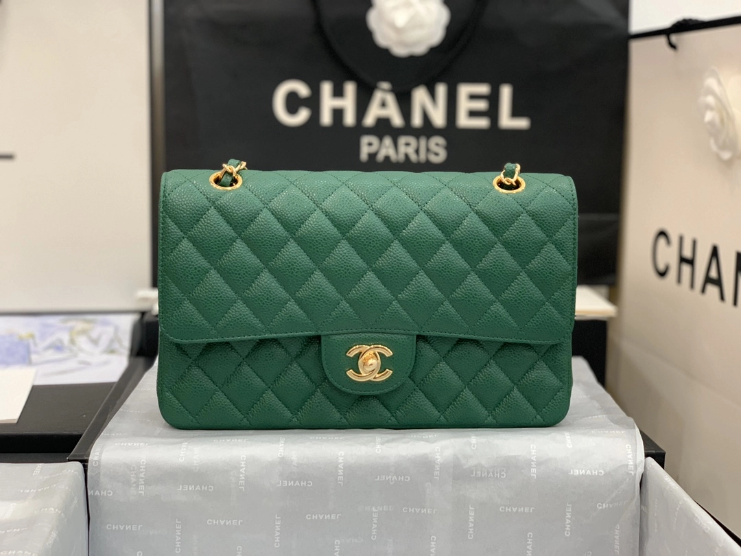 シャネル「Chanel」クラシックフラップ ボールチェーン ショルダーバッグ