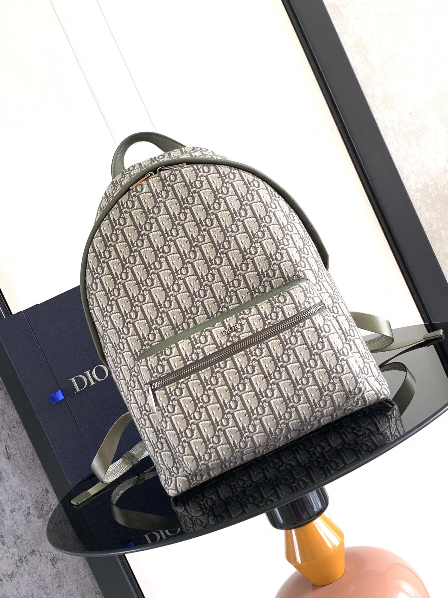 ディオール「Dior」Rider ショルダーバッグ ディオールオブリークプリント