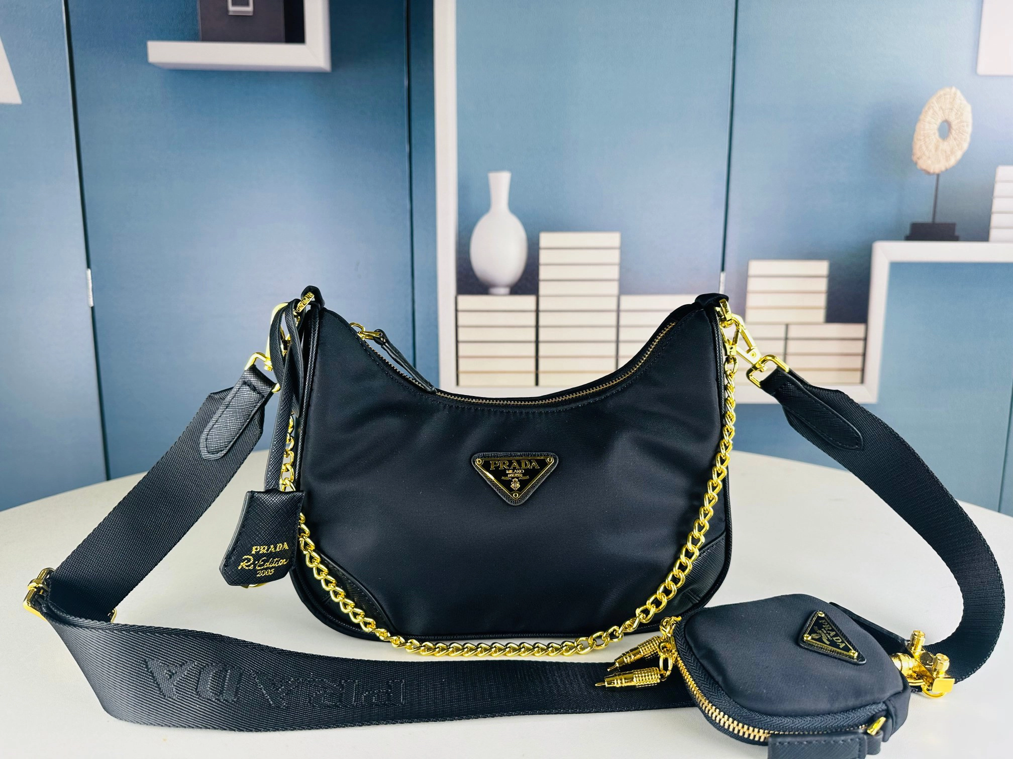 プラダ「Prada」Re-edition 2005 ロボットチャームバッグ