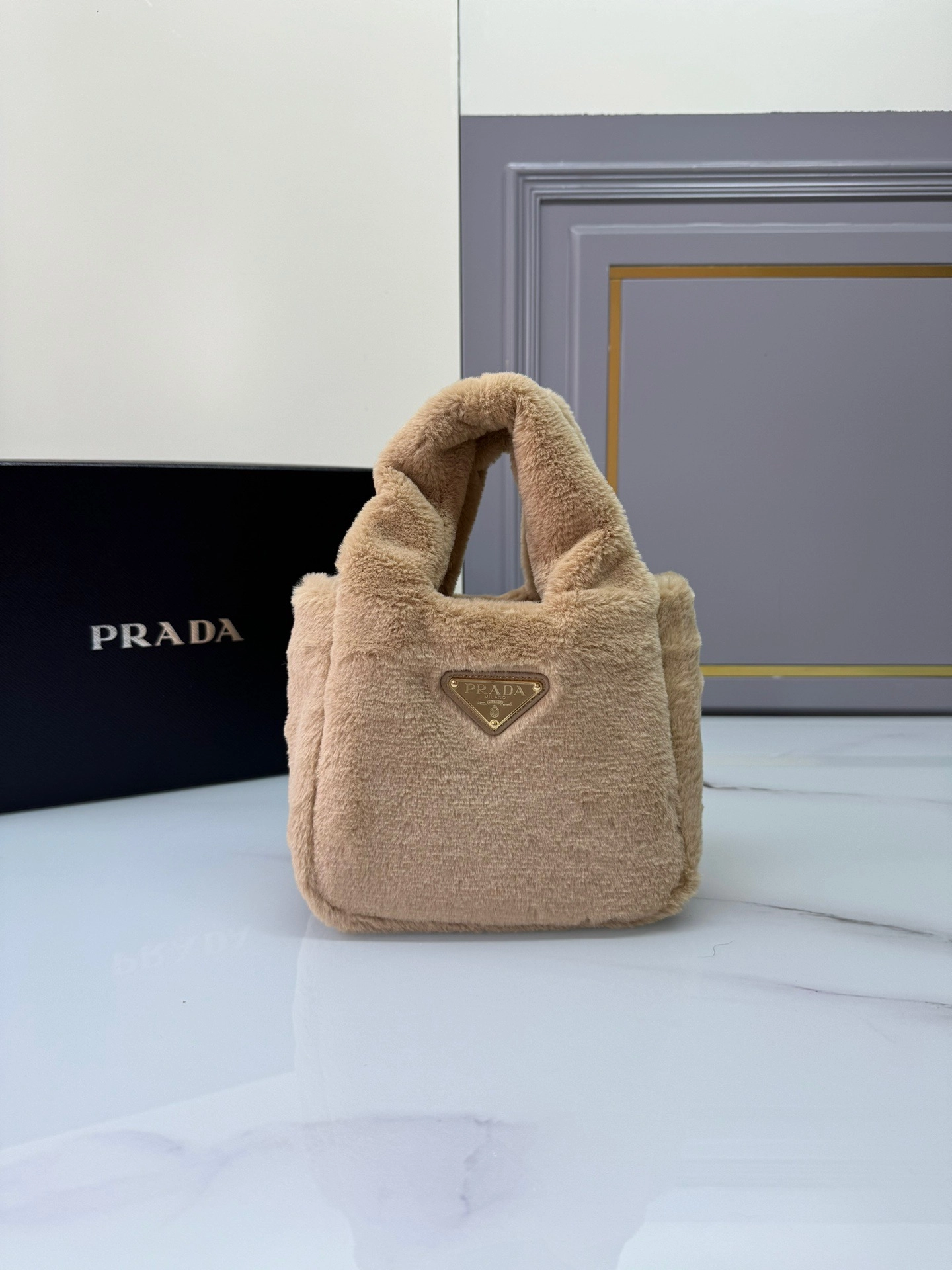 プラダ「Prada」ウール ミニバッグ レディースバッグ