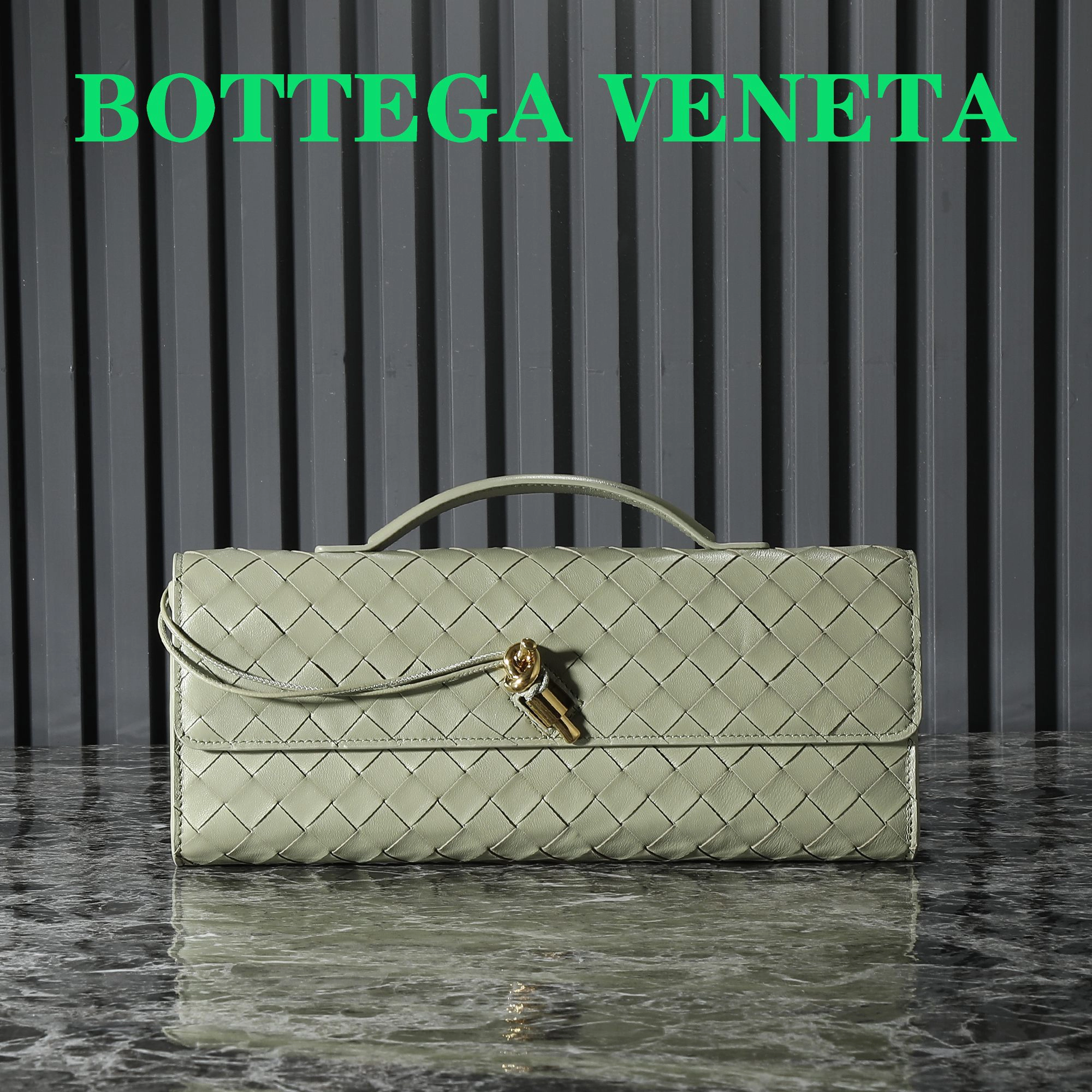 ボッテガ・ヴェネタ「Bottega Veneta」Andiamo イブニングトートバッグ